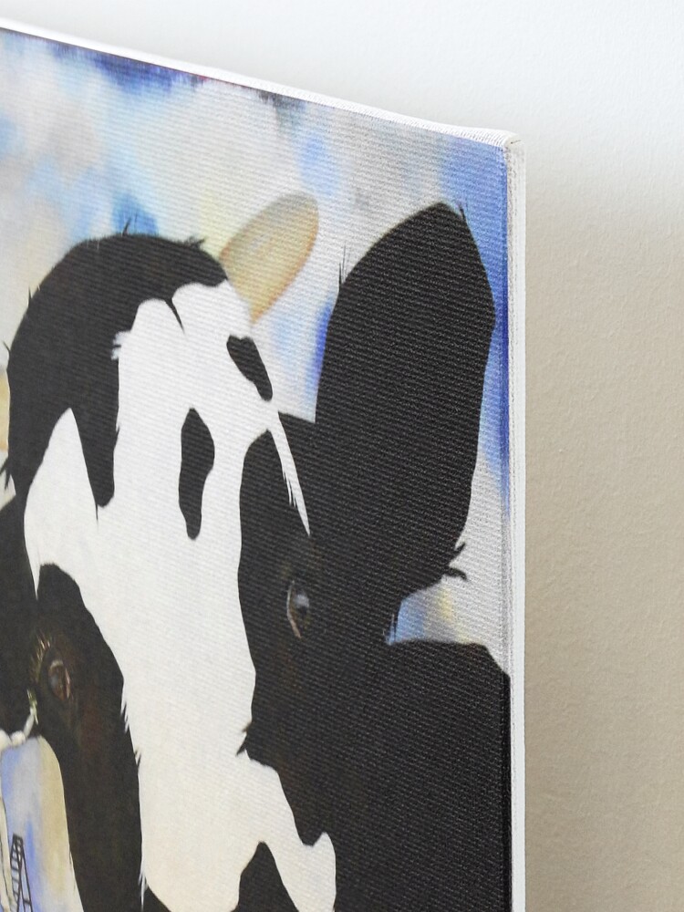 Thumbnail 3 of 6, Mounted Print, We Should Paint a Giant Cow designed and sold by tomnorton.
