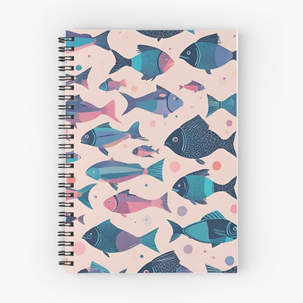 Aperçu de l'œuvre Motif de poisson créée et vendue par AllThingsOcean.
