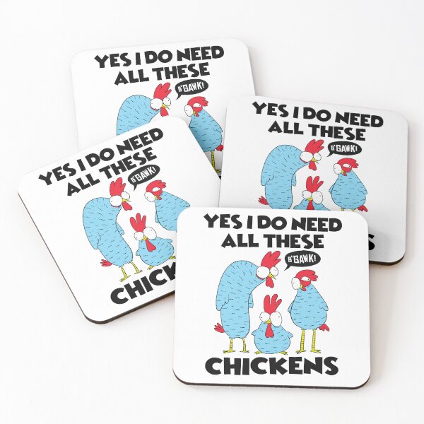 Item preview, Yes I Really Need All These Chickens designed and sold by JRRTs.