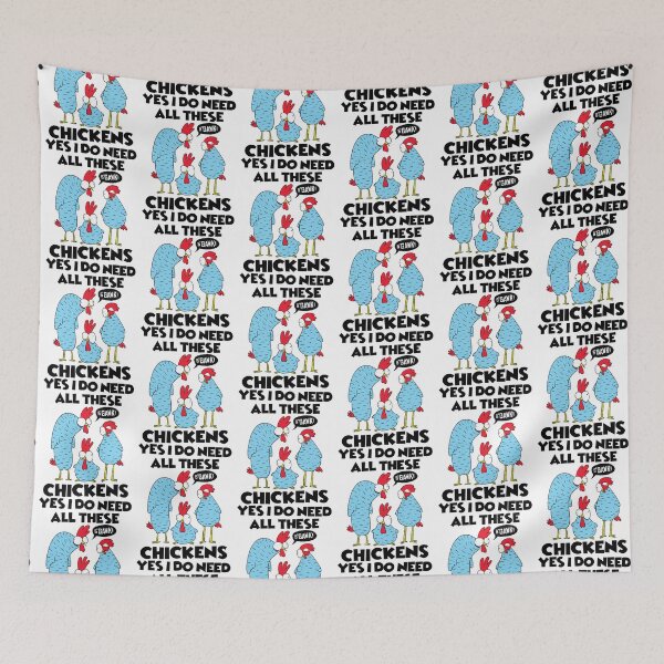 Item preview, Yes I Really Need All These Chickens designed and sold by JRRTs.