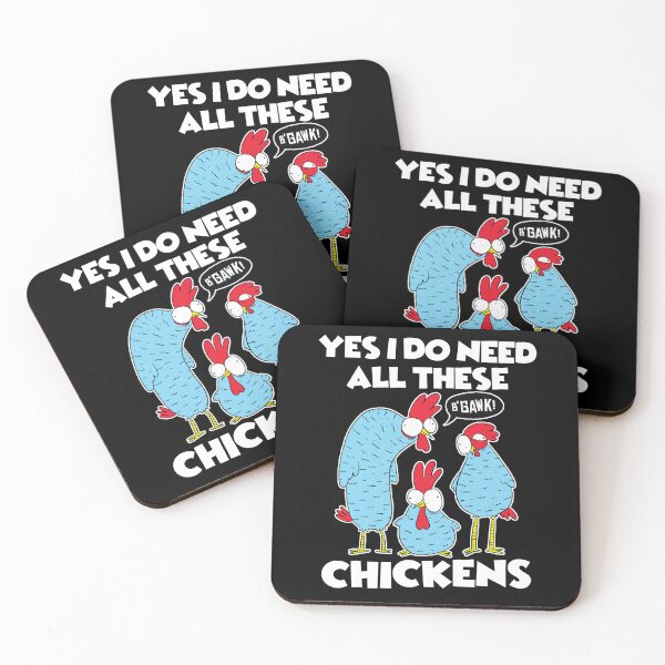 Item preview, Yes I Really Need All These Chickens designed and sold by JRRTs.