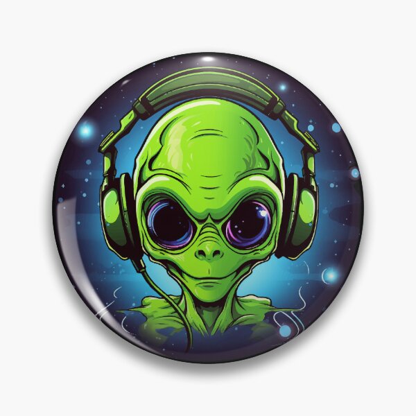 Item preview, Alien Gamer Design, Extraterrestrial Creature designed and sold by Andrea-Design.