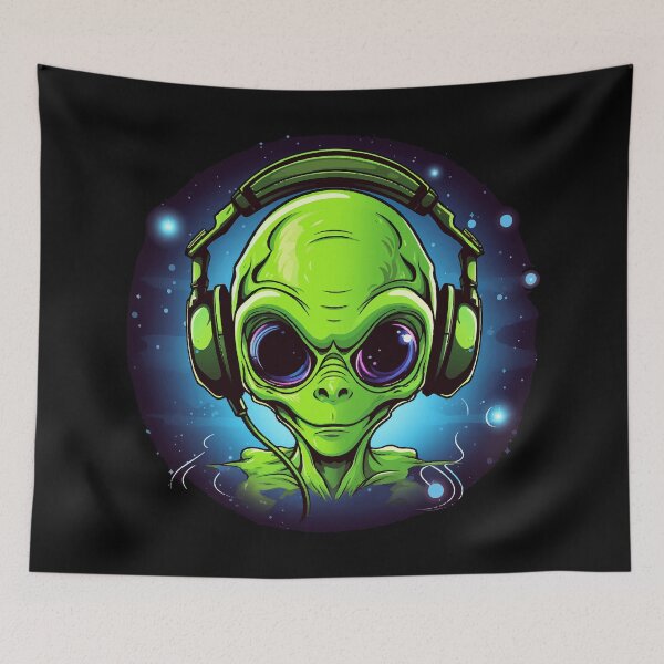 Item preview, Alien Gamer Design, Extraterrestrial Creature designed and sold by Andrea-Design.