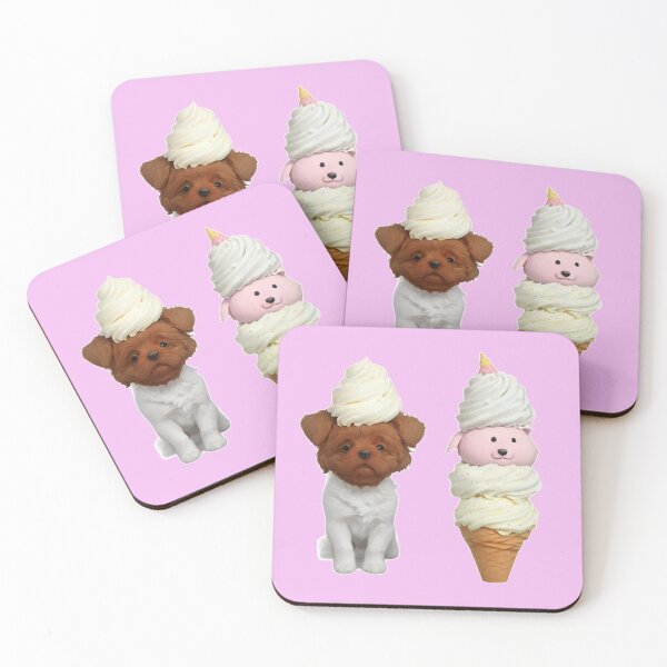 Item preview, Puppies and Cream designed and sold by treatsntrinkets.