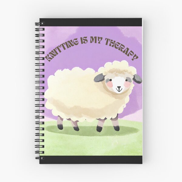 Item preview, Sheep Knitting is My Therapy designed and sold by rhodabear.