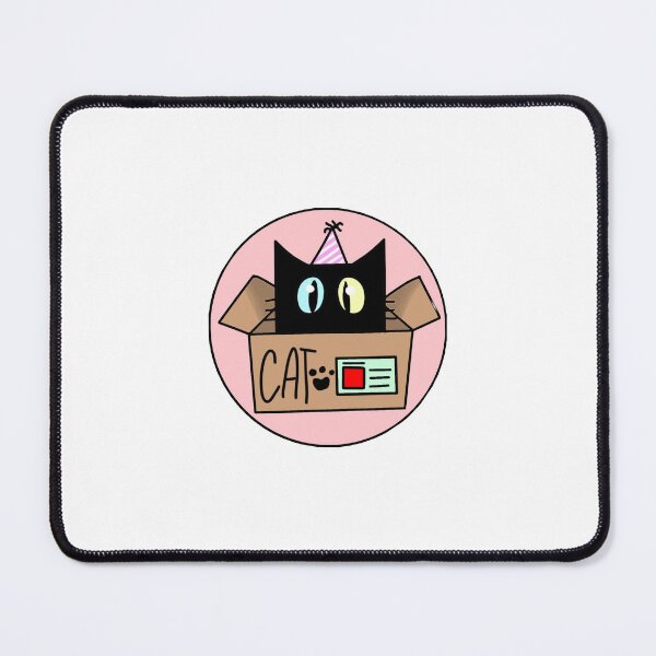 Item preview, Cat in a box (pink) designed and sold by Catsinbox.