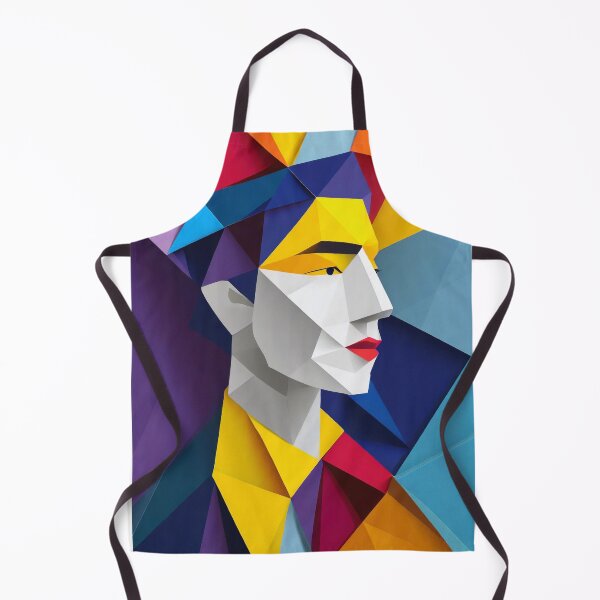Item preview, Geometric Man Portrait Illustration designed and sold by MakeInShop.