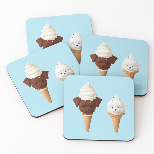 Item preview, Puppies and Cream designed and sold by treatsntrinkets.