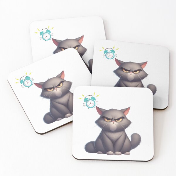 Item preview, Wake-Up Drama with Mr. Grumpster! designed and sold by Furbabies Art.