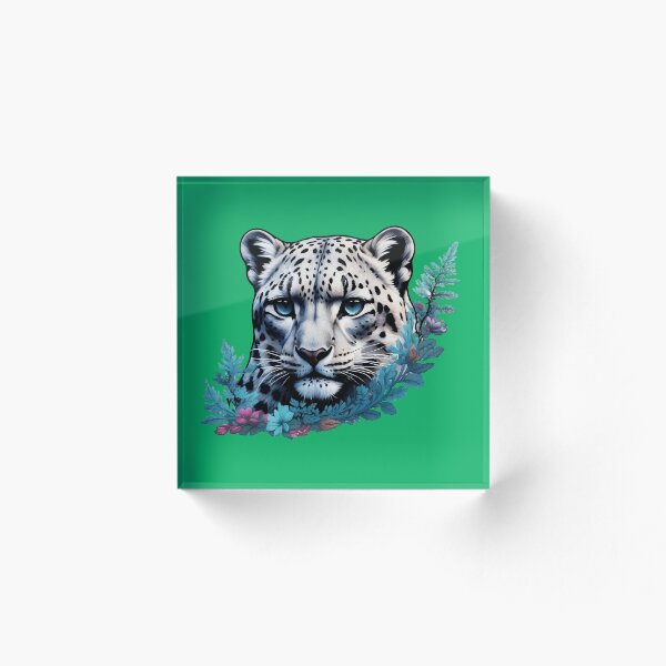 Item preview, Snow Leopard designed and sold by WildArtista.