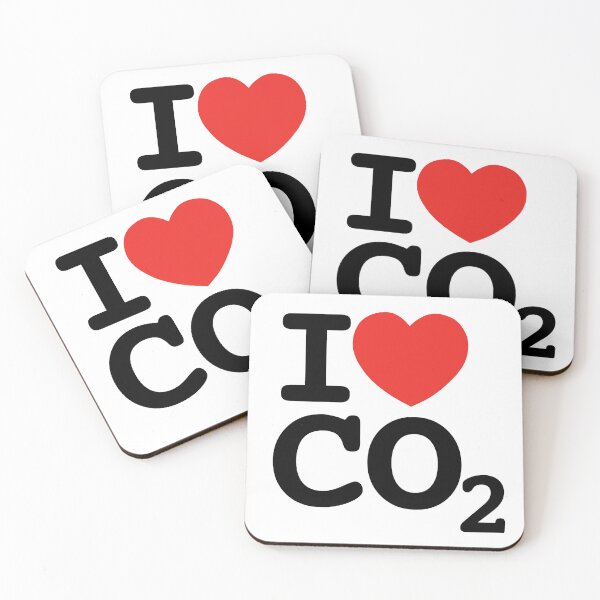 Item preview, I love CO2 - I love Carbon Dioxide - CO2 emissions - NY heart designed and sold by NouveauAge.
