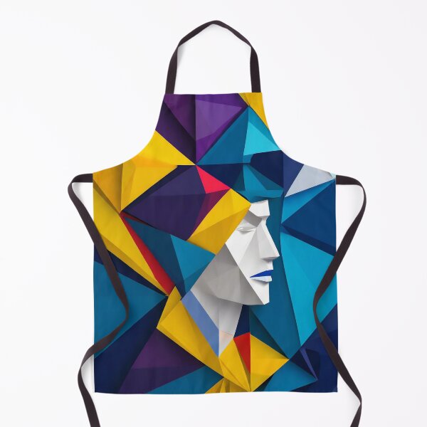 Item preview, Geometric Man Portrait Illustration designed and sold by MakeInShop.