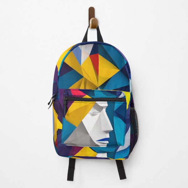 Item preview, Geometric Man Portrait Illustration designed and sold by MakeInShop.