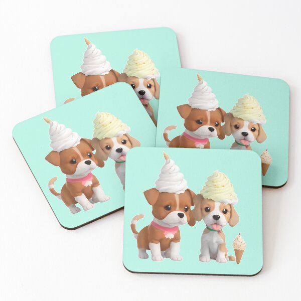 Item preview, Copy of Puppies and Cream designed and sold by treatsntrinkets.