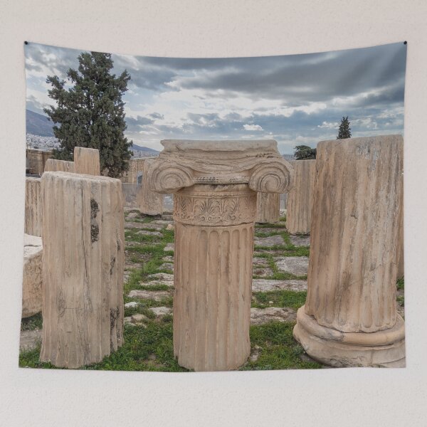 Item preview, Grecian Columns in Ruin designed and sold by SafariByMarisa.