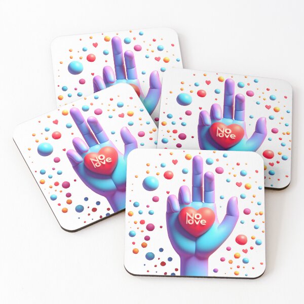 Item preview, No Love hand designed and sold by Glariix.