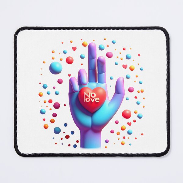Item preview, No Love hand designed and sold by Glariix.