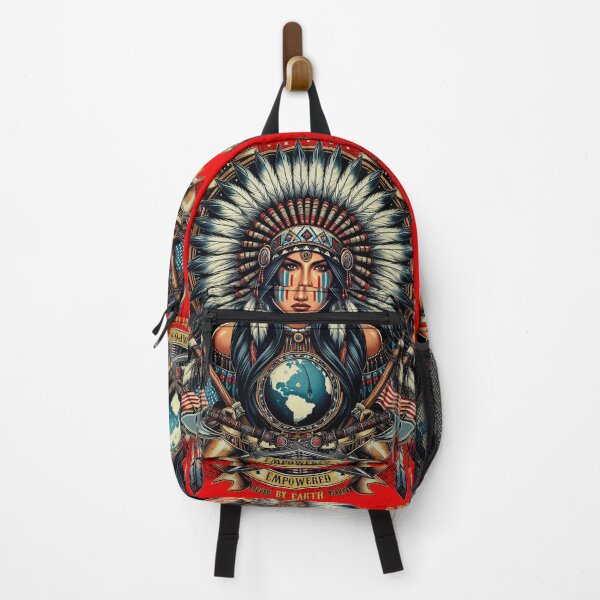 Item preview, Native American Indian Headdress Indigenous Women Warrior Native American designed and sold by RoyalOrderGallery.