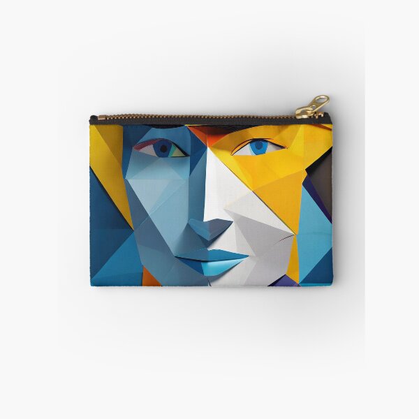 Item preview, Geometric Man Portrait Illustration designed and sold by MakeInShop.