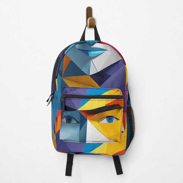 Item preview, Geometric Man Portrait Illustration designed and sold by MakeInShop.