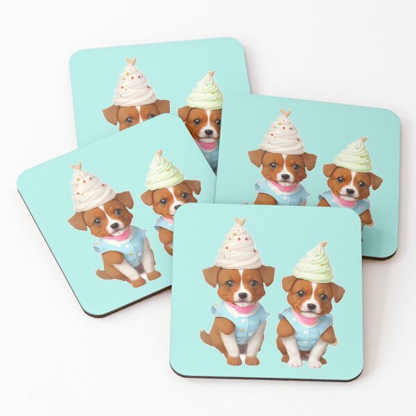 Item preview, Puppies and Cream designed and sold by treatsntrinkets.