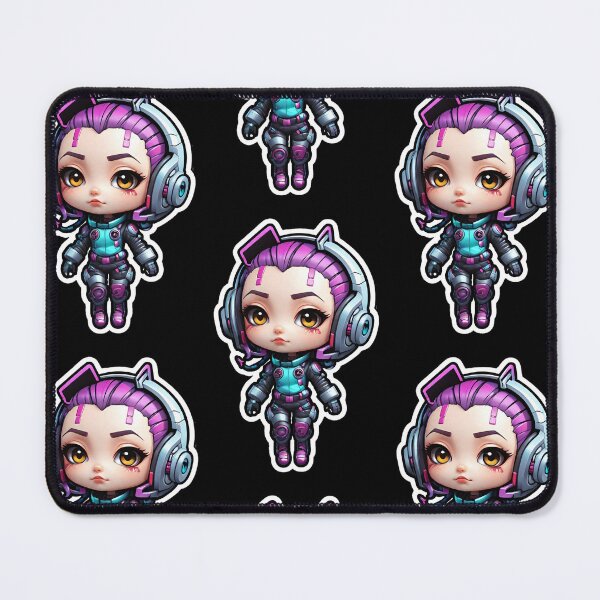 Item preview, chibi cyber girl designed and sold by amoebebe.