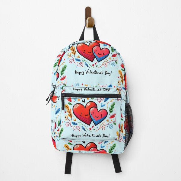 Item preview, Happy Valentine's Day Connected hearts among plants drawing designed and sold by JaroDesign2023.