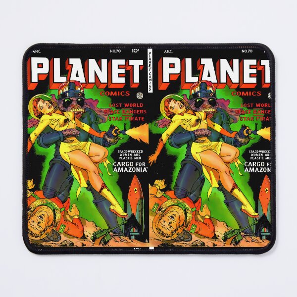 Item preview, Planet Comics #70 1953 Vintage/Retro Comic Book Art designed and sold by ArchimedesPrime.