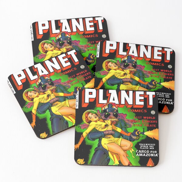Item preview, Planet Comics #70 1953 Vintage/Retro Comic Book Art designed and sold by ArchimedesPrime.
