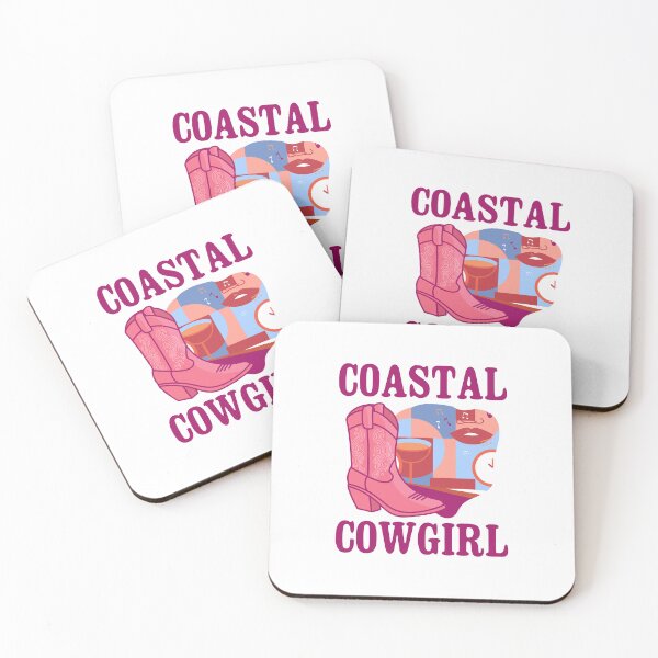Item preview, coastal cowgirl, ladies cowboy boots designed and sold by Design_for_merch.