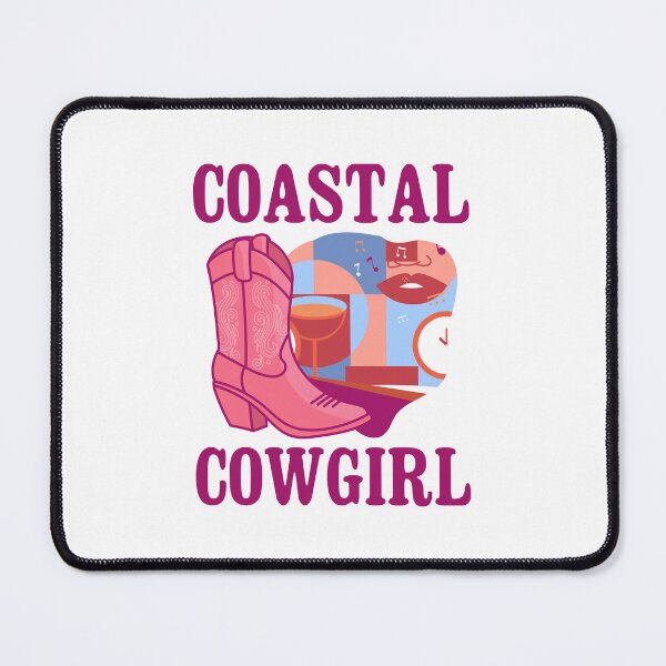 Item preview, coastal cowgirl, ladies cowboy boots designed and sold by Design_for_merch.