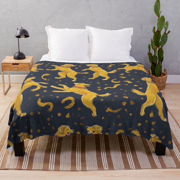 Item preview, dancing golden dogs designed and sold by Vilemo.