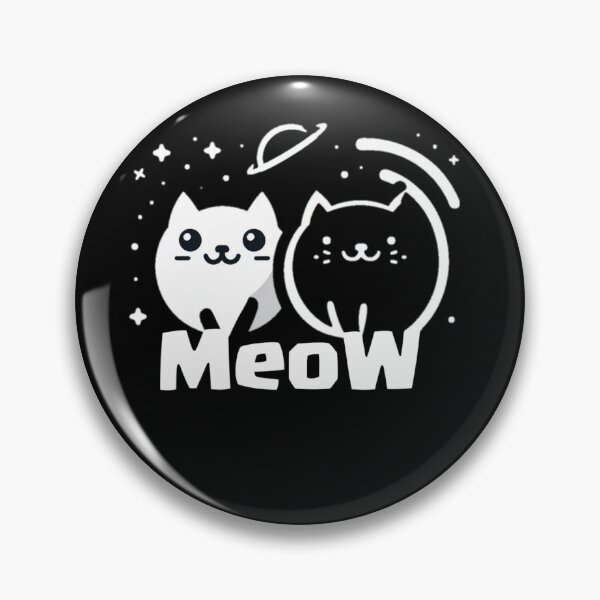 Item preview, Meowtastic Cat Couple designed and sold by SneakkiArt.