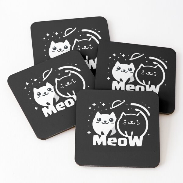 Item preview, Meowtastic Cat Couple designed and sold by SneakkiArt.