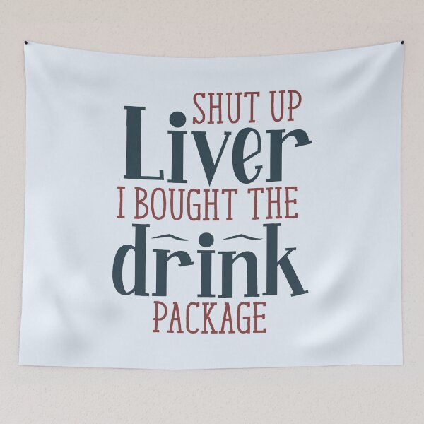 Item preview, I Bought the Cruise Drink Package designed and sold by Compass and a Camera.