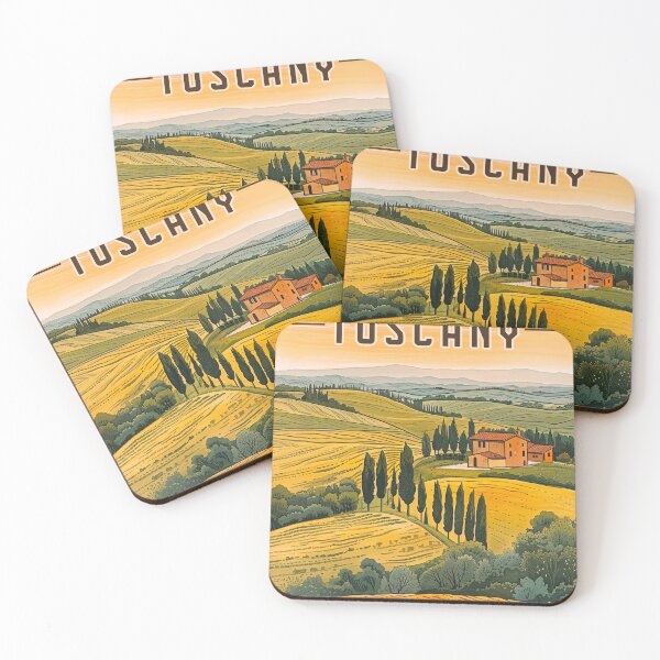 Item preview, Vintage Tuscany poster  designed and sold by LeoVik.