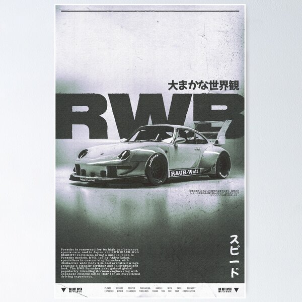 Item preview, RWB Poster .1 designed and sold by Bryce-Designs.