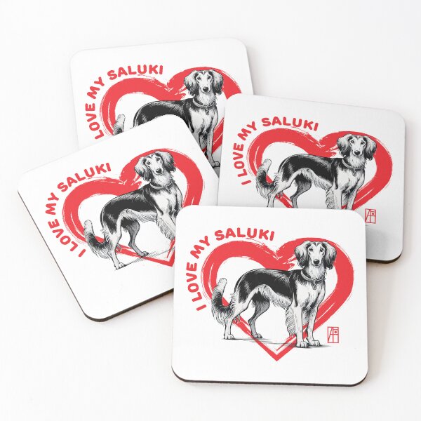 Item preview, I Love My Saluki- I Love my dog - Independent dog designed and sold by ArtProjectShop.
