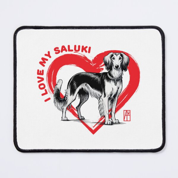 Item preview, I Love My Saluki- I Love my dog - Independent dog designed and sold by ArtProjectShop.
