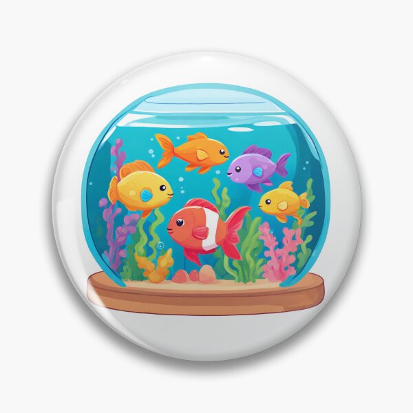 Item preview, Cute Aquarium | Cute Fish designed and sold by PurpleWay.