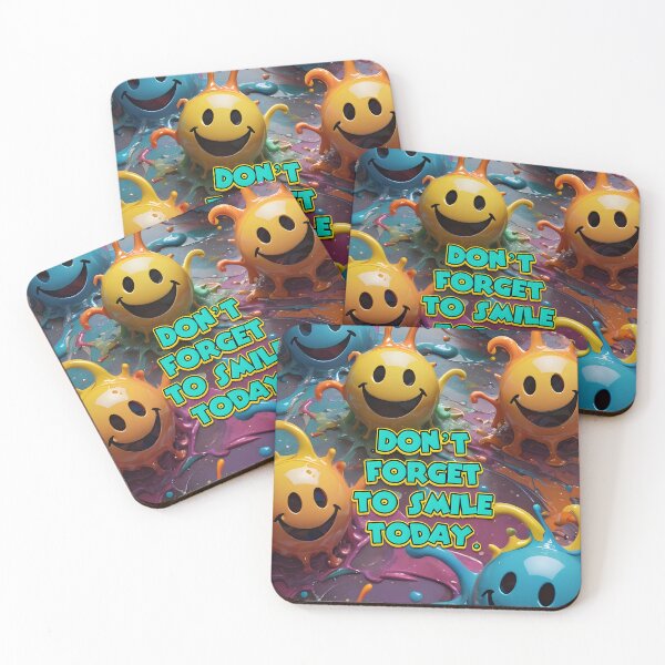 Item preview, Don't Forget To Smile Today Smiley Faces designed and sold by TheArtOfPat.