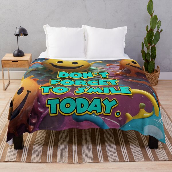 Item preview, Don't Forget To Smile Today Smiley Faces designed and sold by TheArtOfPat.
