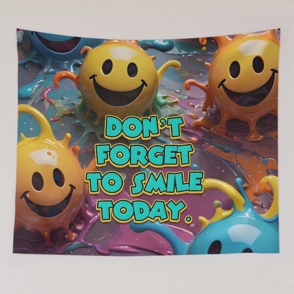 Item preview, Don't Forget To Smile Today Smiley Faces designed and sold by TheArtOfPat.
