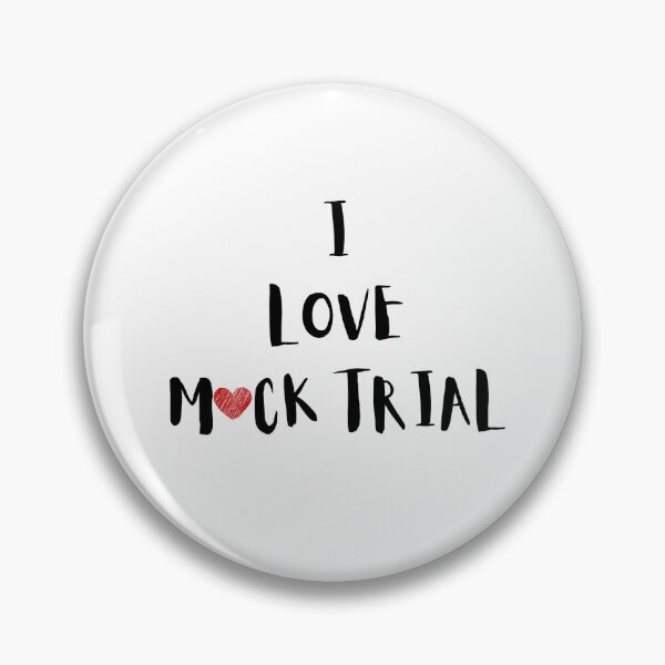 Item preview, I Love Mock Trial Merch designed and sold by MockMerch.