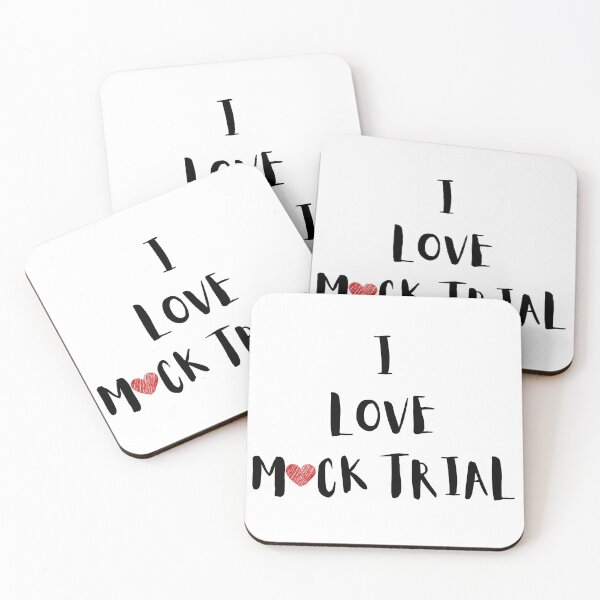 Item preview, I Love Mock Trial Merch designed and sold by MockMerch.