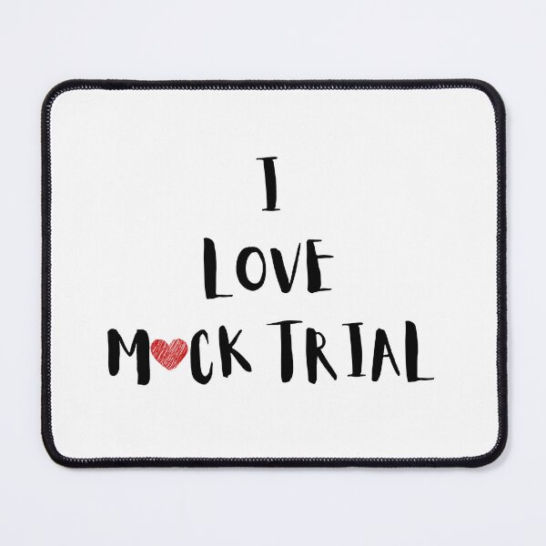 Item preview, I Love Mock Trial Merch designed and sold by MockMerch.