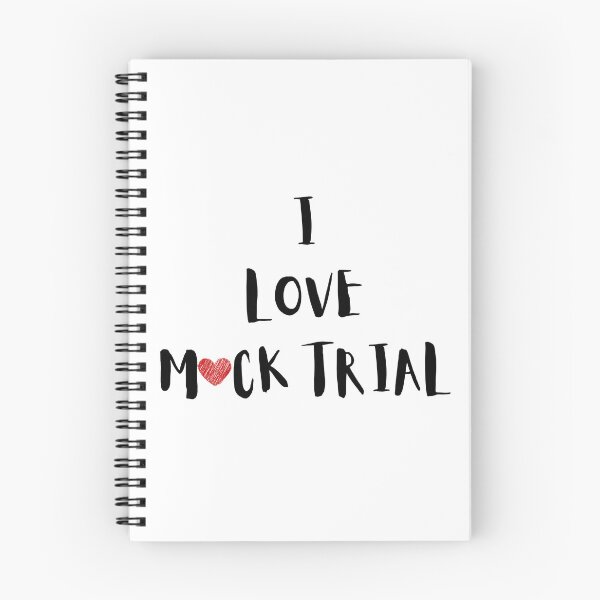Item preview, I Love Mock Trial Merch designed and sold by MockMerch.