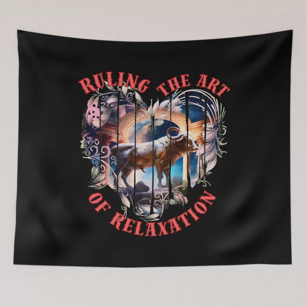 Item preview, Ruling The Art Of Relaxation. taurus astrology designed and sold by ZodiacWonders.