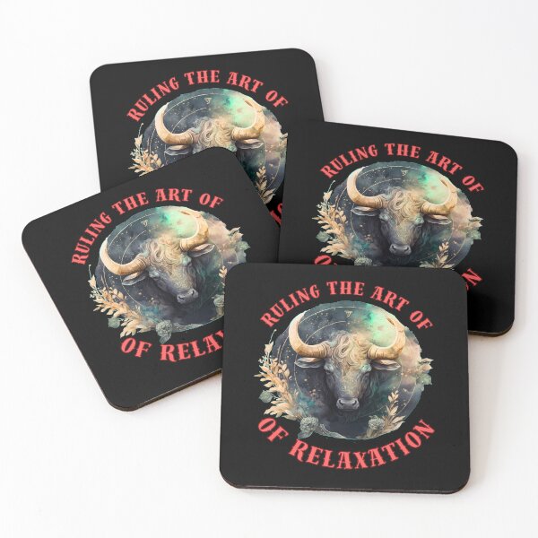 Item preview, Ruling The Art Of Relaxation. taurus star sign designed and sold by ZodiacWonders.