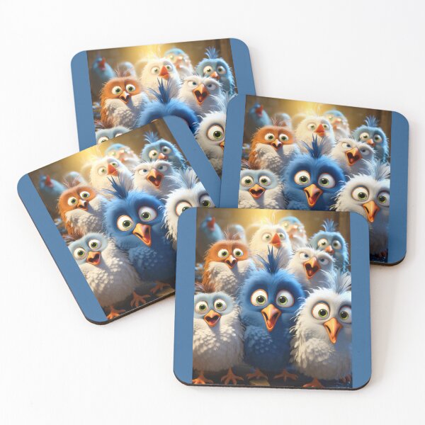 Item preview, 11 Googly Eyed Birds Singing  designed and sold by WesDotPhotography.